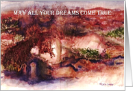 May All Your Dreams Come True card