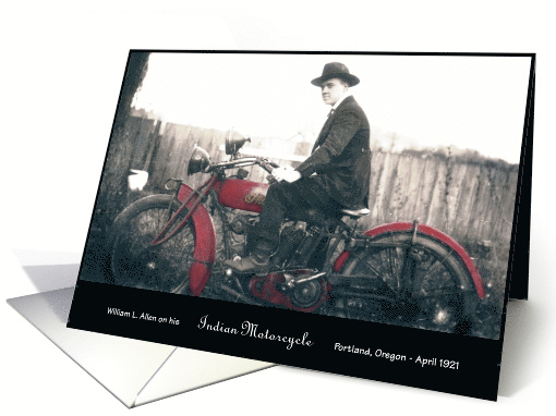 Indian Motorcycle card (160076)