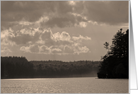 Mist on Pond card