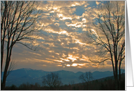Sunrise card