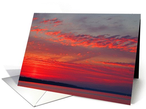 Sunset card (161561)