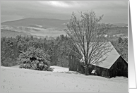 Winter Farm card