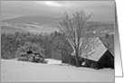 Winter Farm card
