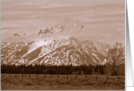 Tetons card