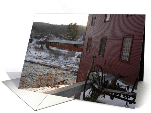 Covered Bridge card (162241)