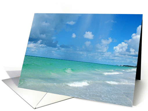 Beach Day card (214461)