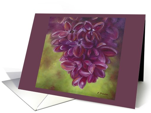French Lilac card (428236)