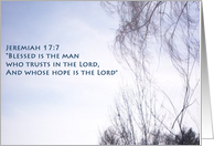 Trust and Hope card