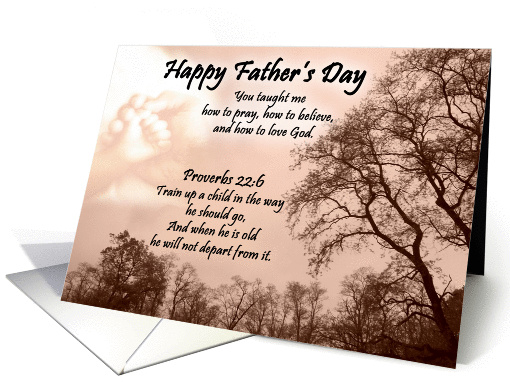 Holding Hands Father's Day card (931844)
