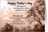 Holding Hands Father’s Day Card
