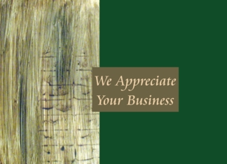 We Appreciate Your...