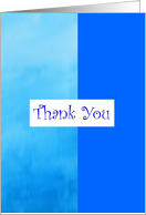 Thank You- Baby Shower Gift card