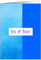 It's A Boy - Blue...
