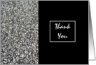 Thank You - Blank Note Card