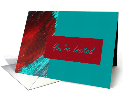 Invitation - Abstract card (255961)