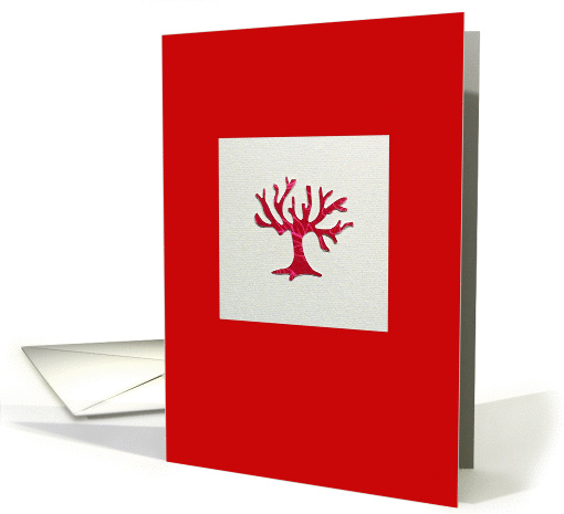 Tree Note Card - Blank card (276480)