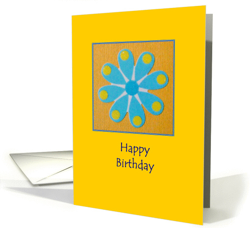 Happy Birthday - Flower card (304807)