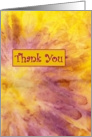 Thank You - Volunteer card