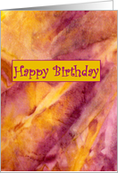 Happy Birthday - Blank card
