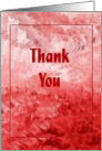 Thank You For Your Donation card