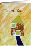 Thank You - House Warming Gift card