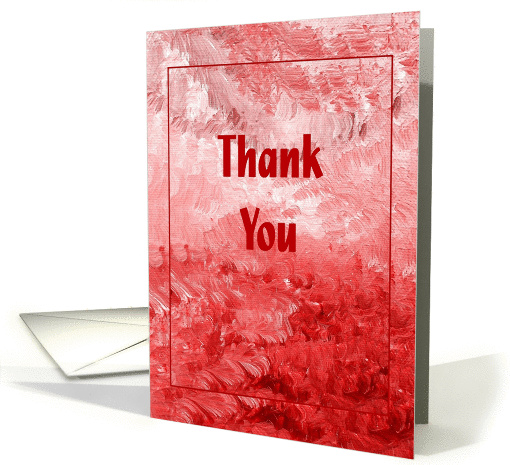 Thank You - Blank - General card (367192)