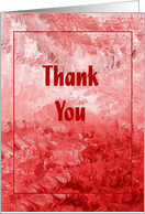 Thank You - Blank - General card