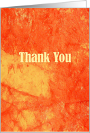 Thank You - Blank - General card