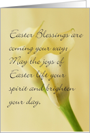 Happy Easter Blessings - General card