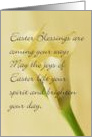 Happy Easter Blessings - General card