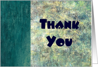 Thank You Card -Blank card