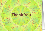 Blank Thank You Note Card
