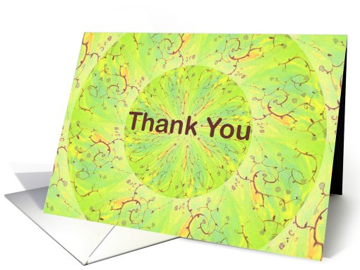 Thank You - Hospitality card (498501)