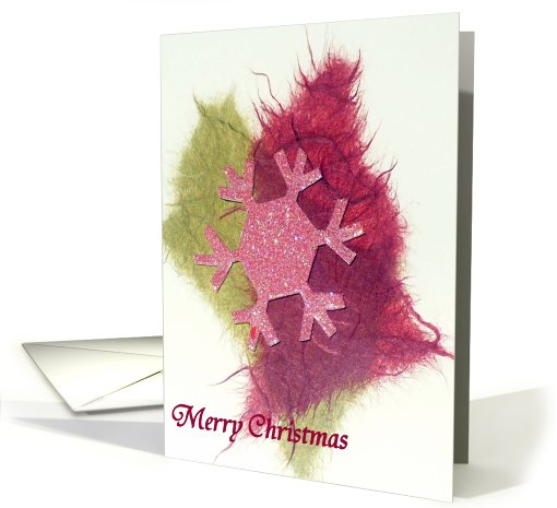 Handmade Merry Christmas - Words Inside card (511054)