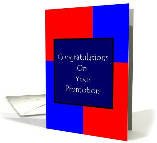 Congratulations - Promotion card (754564)
