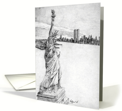 The Statue of Liberty card (164109)
