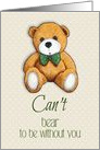 Missing You, Can’t Bear to be Without You, Romantic Partner, Couple card