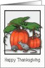 Happy Thanksgiving, Mice in the Pumpkin Patch, We Are Blessed card