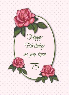 Happy 75th Birthday:...