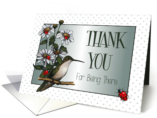 Thank You For Being There: Ladybugs, Hummingbird, Daisy:... (1135270)