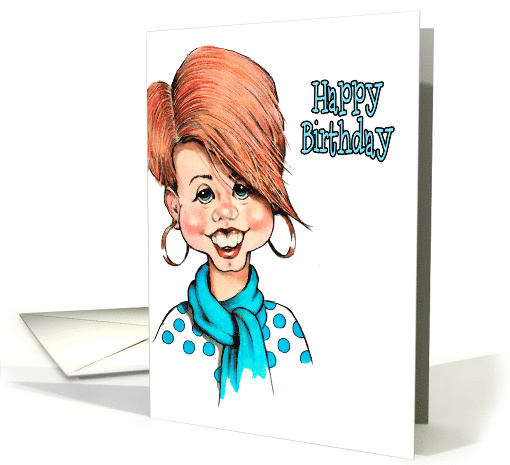Birthday, Woman, Humor: Smile While You Still Have Teeth card