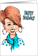 Birthday, Woman, Humor: Smile While You Still Have Teeth card