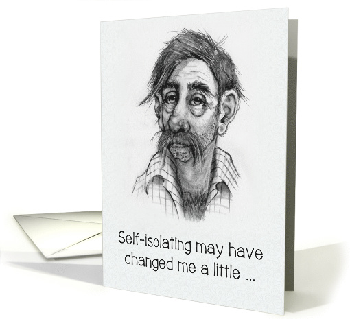 Coronavirus Distancing, Missing You, Scruffy Man, Pencil... (1608536)
