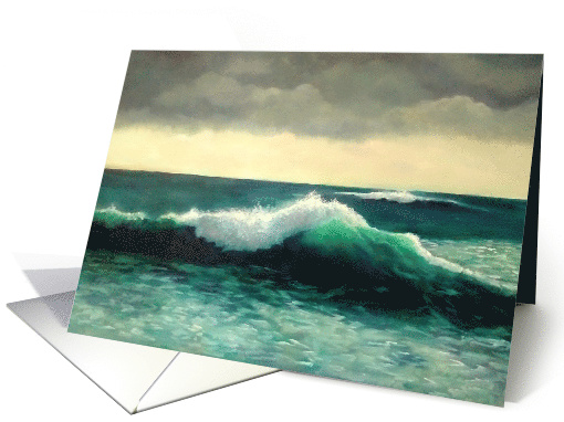 Coronavirus, Thinking of You, Stormy Seascape, In This Together card