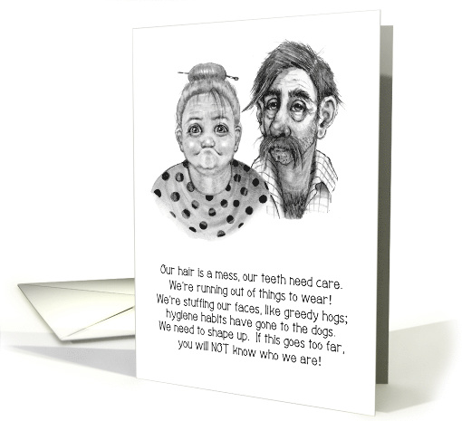 Isolation Humor, Unkempt Couple, Social Distancing,... (1614244)