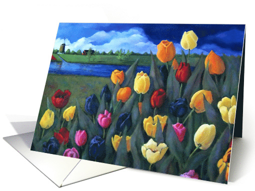 Coronavirus, Thinking of You, Bright Tulips Painting,... (1614942)