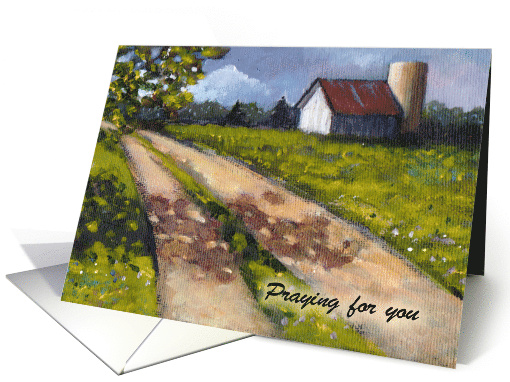 Religious Encouragement Praying For You Country Lane Old... (1669484)