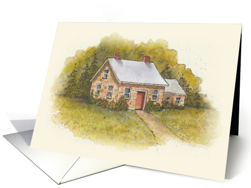 Any Occasion Blank Inside with Watercolor Painting of... (1698140)