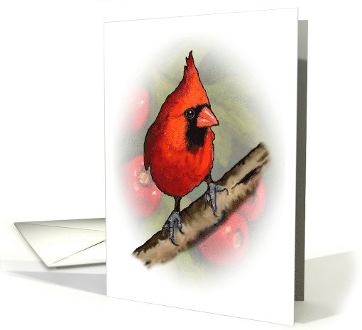 All Occasion With Artwork of Red Cardinal Bird Wildlife... (1775468)