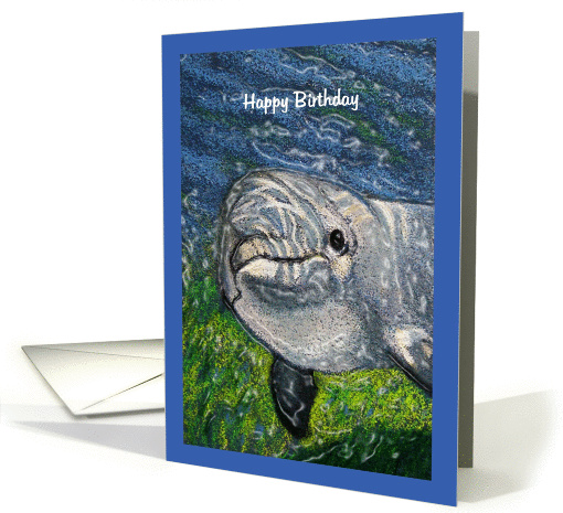 Dolphin Swimming: Happy Birthday To Cool Dude, Kids card (943071)